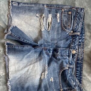 American Eagle Outfitters Blue Denim Shorts